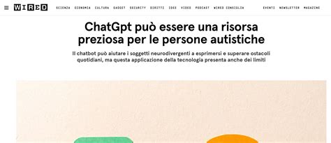 Schermata di un social network progettato per persone autistiche