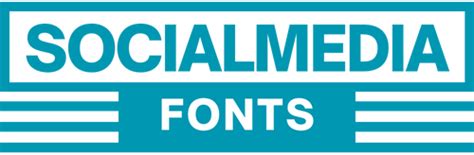 Esempi di font speciali per social media