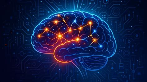 Illustrazione di un cervello umano con percorsi luminosi che simboleggiano la connessione neuronale e la plasticità cerebrale