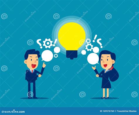 Rappresentazione grafica di due persone che si scambiano idee, con un punto interrogativo tra di loro.