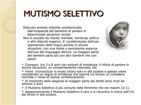 Grafico che mostra l'incidenza del mutismo selettivo per genere