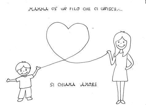 un filo che collega una madre e un figlio adulto, ma il filo si sta spezzando