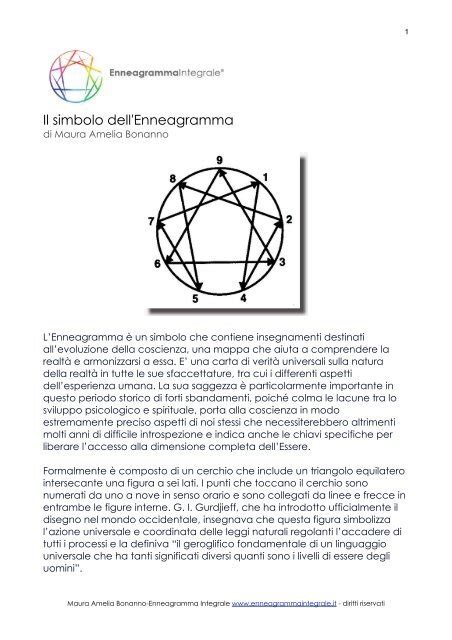 simbolo dell'Enneagramma
