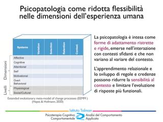 Diagramma che illustra i livelli di analisi nella psicopatologia generale: dati empirici, relazioni comprensibili e causali, totalità psichica.