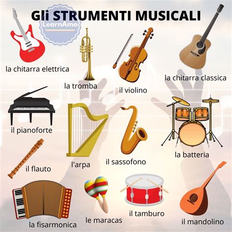 Strumenti musicali in un'atmosfera cupa