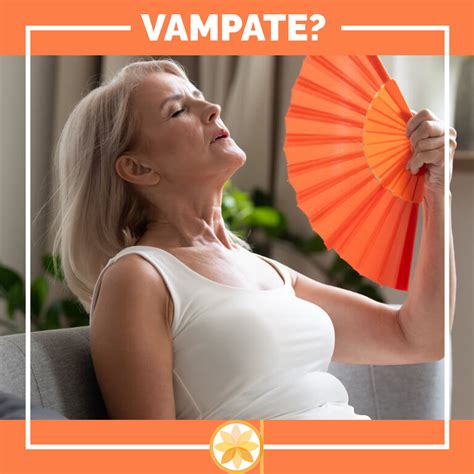 Donne che soffrono di vampate di calore durante la menopausa