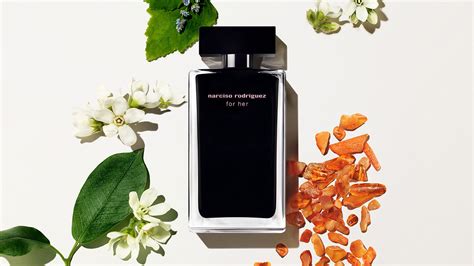 Flacone iconico di Narciso Rodriguez For Her nero