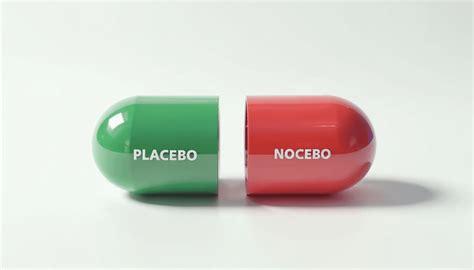 Grafico che illustra l'effetto nocebo