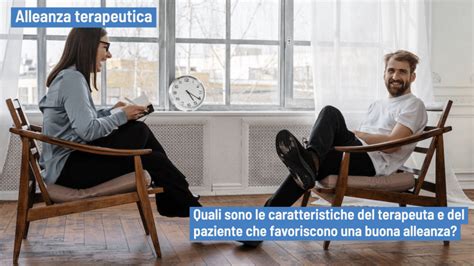 Illustrazione di un paziente e terapeuta che comunicano in un ambiente sereno