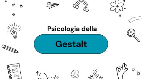 Illustrazione concettuale della Psicoterapia della Gestalt con simboli di crescita e consapevolezza