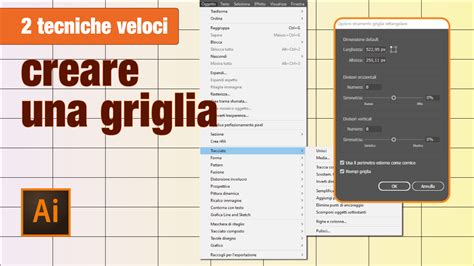 Esempio di uso delle istanze per creare una griglia di faretti