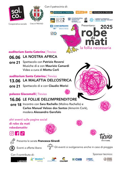locandina Festival Robe da Mati