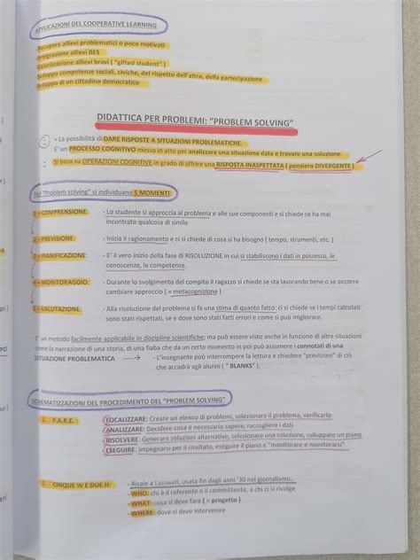 Schema riassuntivo delle prove di accesso al TFA Sostegno