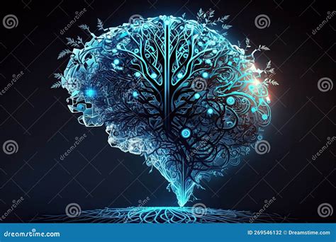 Rappresentazione stilizzata del cervello umano con connessioni neurali