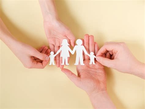 Sistema familiare con persone interconnesse