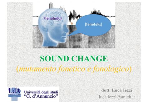 diagramma delle catene di mutamento fonetico