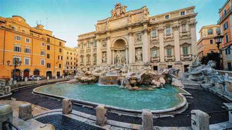 Scena della fontana di Trevi