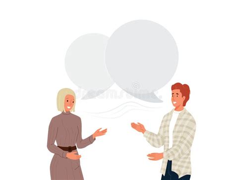 Illustrazione di due persone che si parlano in un ambiente accogliente