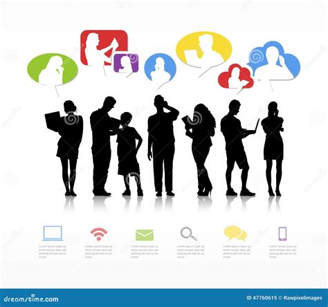 Illustrazione di persone che comunicano con difficoltà