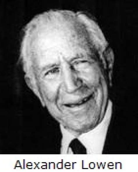 Alexander Lowen in posa