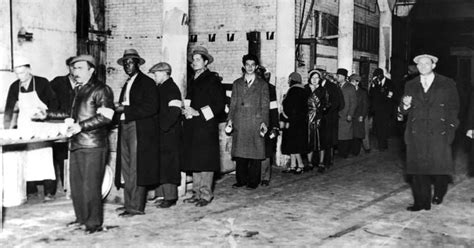 Le file per il pane durante la Grande Depressione