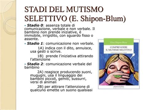 diagramma dei criteri diagnostici del mutismo selettivo