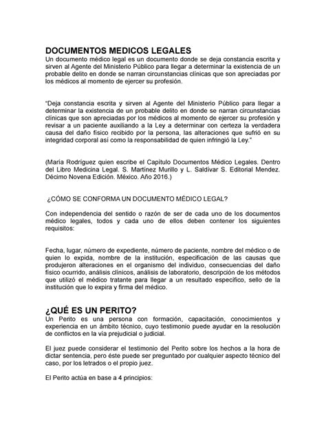 documenti medici e legali