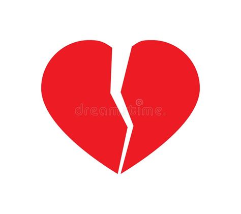 Simbolo di un cuore spezzato con un filo di speranza