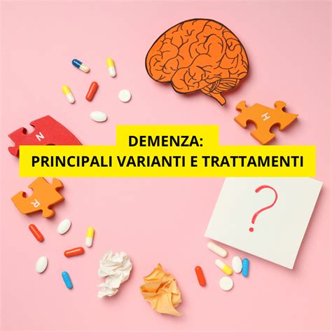 Infografica che confronta le principali tipologie di demenza