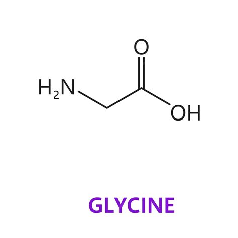 molecola di glicina