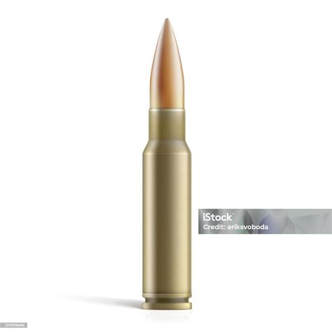 Immagine stilizzata di un proiettile con una 