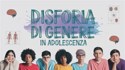 Diagramma che illustra le diverse sfaccettature della disforia di genere