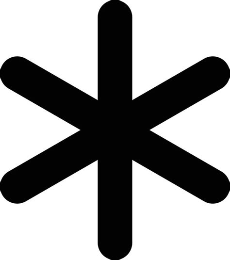 Simbolo asterisco