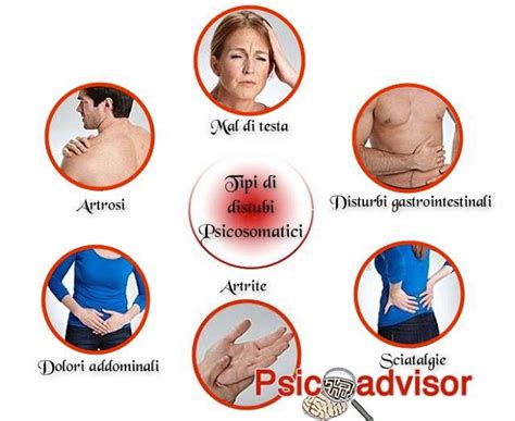 Infografica sui rimedi per i disturbi psicosomatici