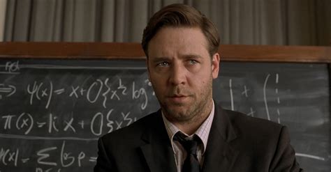 John Nash in A Beautiful Mind