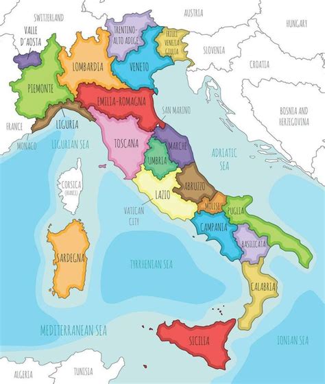 Mappa dell'Italia che evidenzia la presenza dei centri ABAx