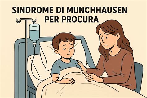 Diagramma che illustra i diversi metodi di abuso nella Sindrome di Munchausen per Procura