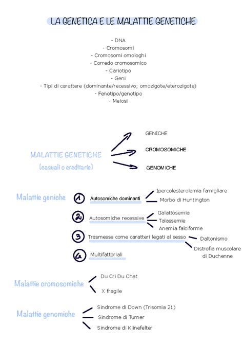 Mappa concettuale che collega cause genetiche, biologiche e ambientali al DOC