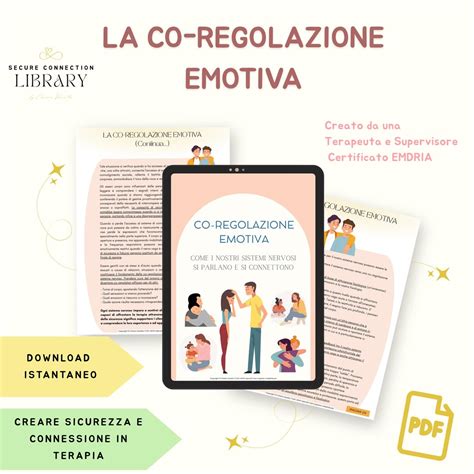 Infografica sui cinque passi della co-regolazione emotiva