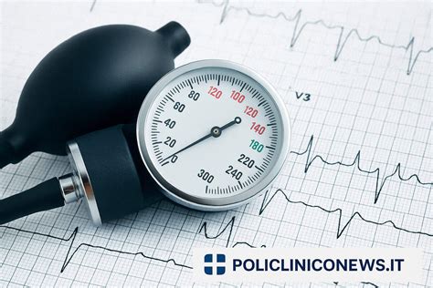 Grafico che illustra la pressione sanguigna
