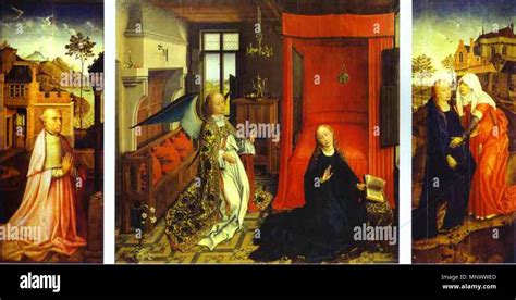Rogier Van der Weyden, Trittico dell'Annunciazione