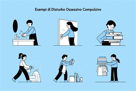 Infografica che confronta il Disturbo Ossessivo-Compulsivo (DOC) e il Disturbo di Personalità Ossessivo-Compulsivo (DOCP)