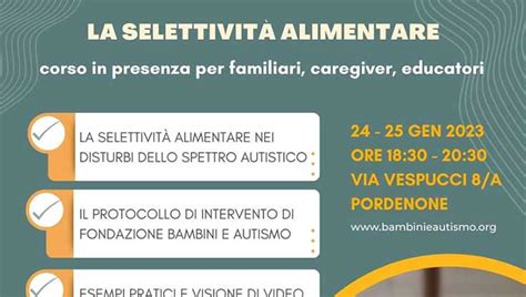 Schema riassuntivo degli approcci terapeutici per la selettività alimentare nell'autismo