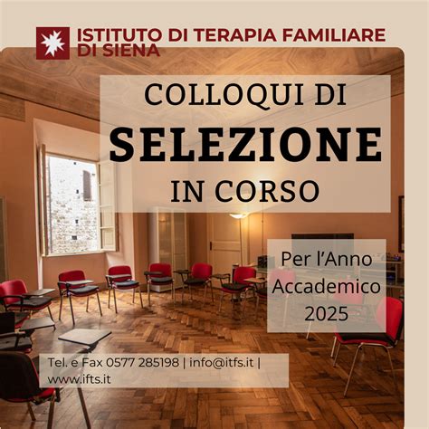 Colloquio di selezione per scuola di specializzazione