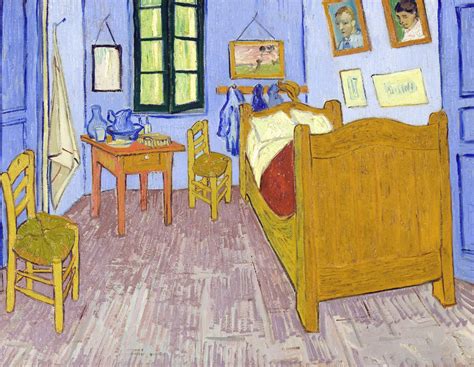 Ricostruzione della stanza di Van Gogh nel manicomio