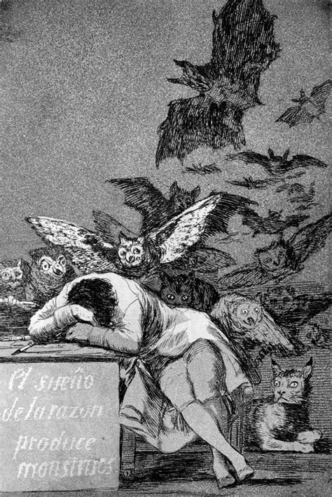 Francisco Goya, Il sonno della ragione genera mostri