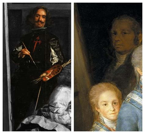 Confronto tra opere di Goya e artisti influenzati