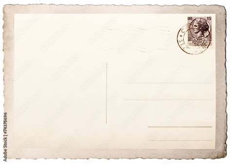 Immagine di una vecchia cartolina postale