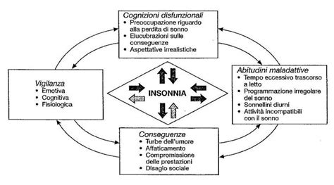 Diagramma che illustra le diverse componenti del modello cognitivo-comportamentale per il disturbo bipolare.