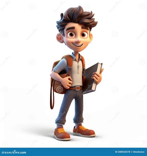 Studente sorridente e sicuro di sé